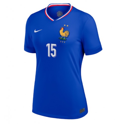 Francuska Marcus Thuram #15 Domaci Dres za Ženska EP 2024 Kratak Rukavima